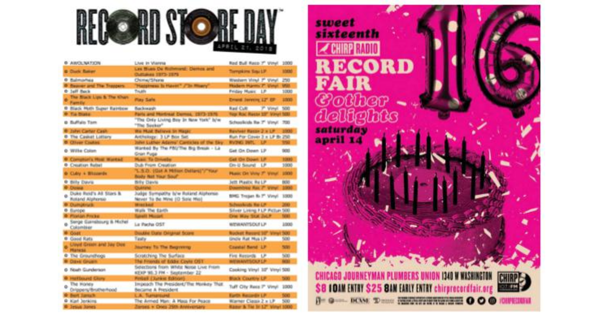Illinois Entertainer Record Store Day 2018 Guide Page 13