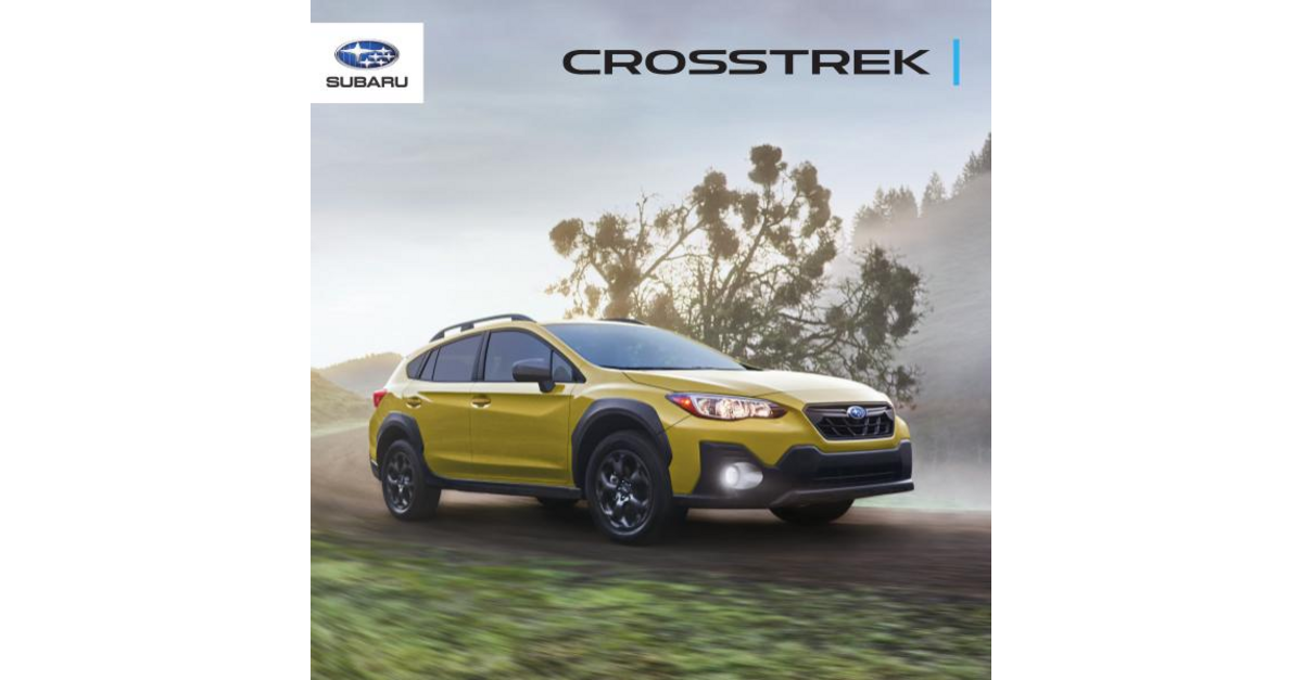 Subaru Crosstrek Brochures 2021 Crosstrek Brochure