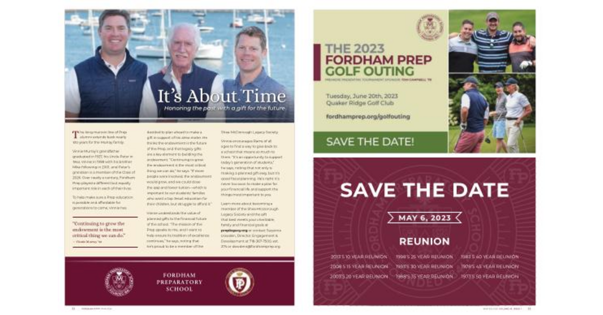 Fordham Prep Ramview Winter 2022/Spring 2023 Vol 43 Issue 1 Page 34