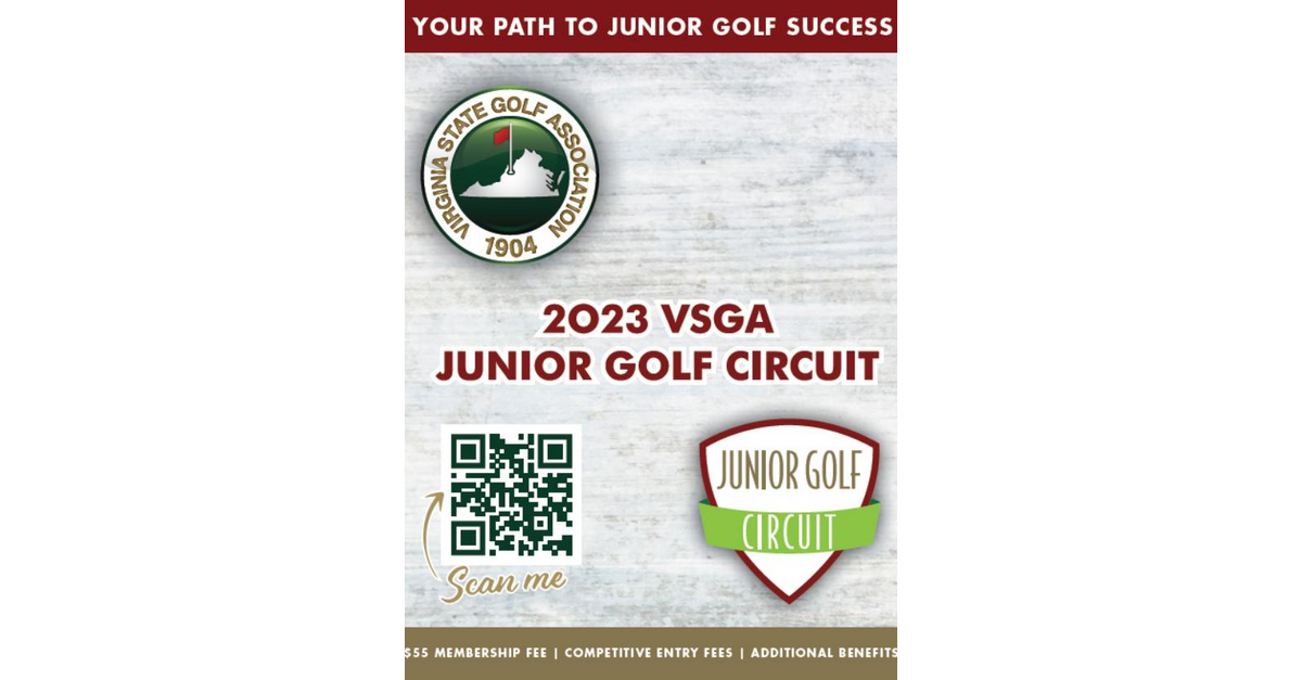 2023 VSGA Junior Golf Mailer 2023 VSGA JGC