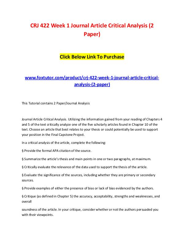 example of critical essay on articles