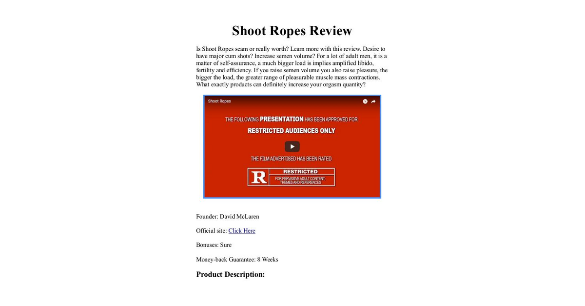 how to shoot ropes of cum