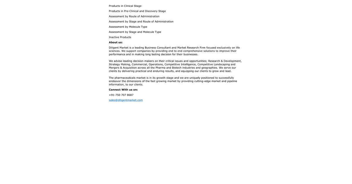 Market Research Klebsiella Pneumoniae Infections Page 3