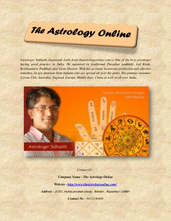 Vedic Astrology theastrologyonline