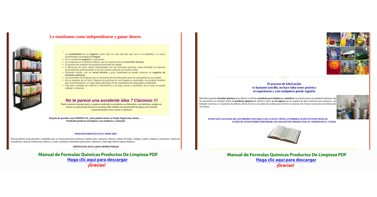 Manual de Formulas Quimicas Productos De Limpieza - Page 7