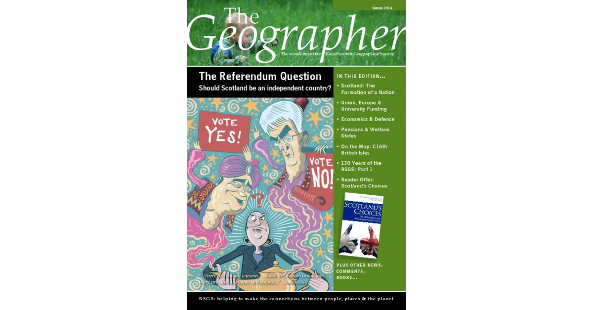 The Geographer Spring 2014