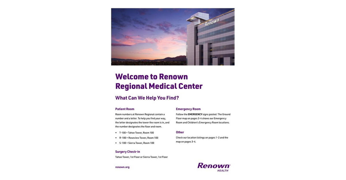 Renown Regional Medical Center
