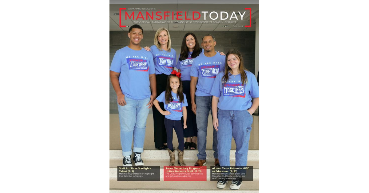 Mansfield Today Fall 2023 Issue Fall 2023