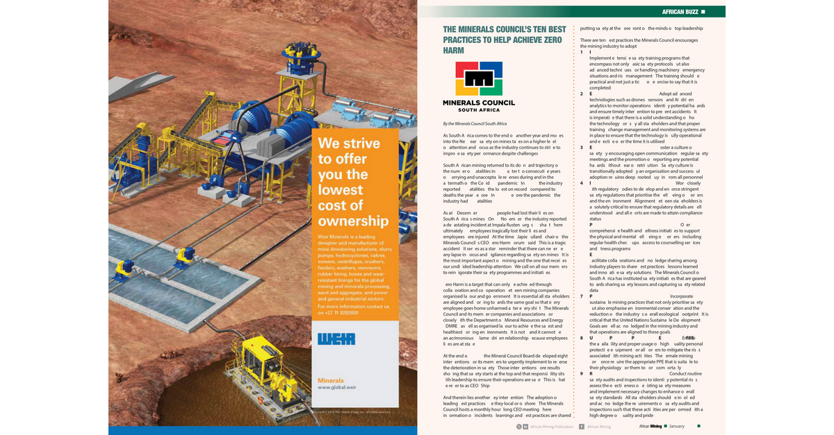 African Mining January 2024 | Page 6