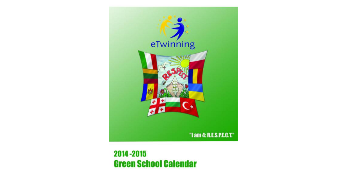 Green School Calendar green-school-calendar
