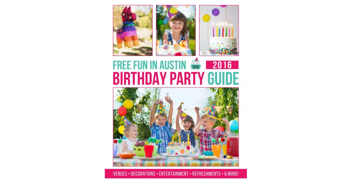 Birthday Party Guide