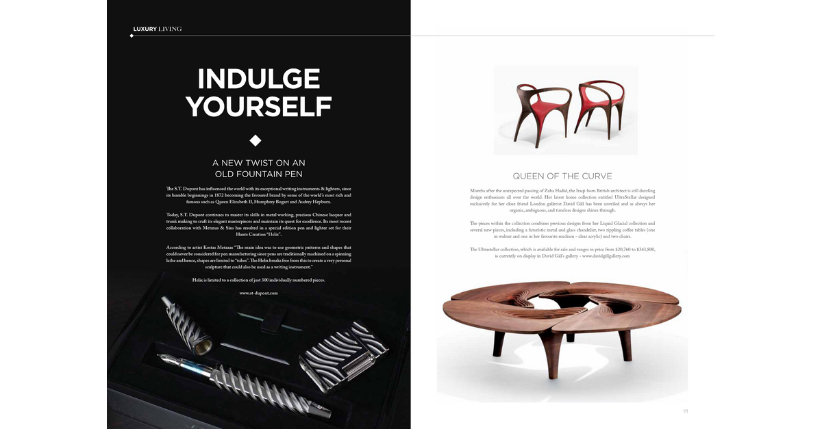 Stunning High-End Luxury Living Magazine image