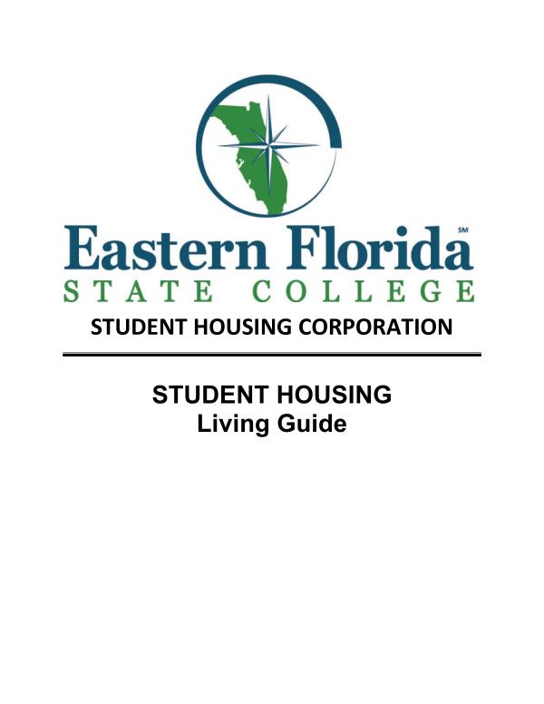 EFSC Student Housing Living Guide 2023-24