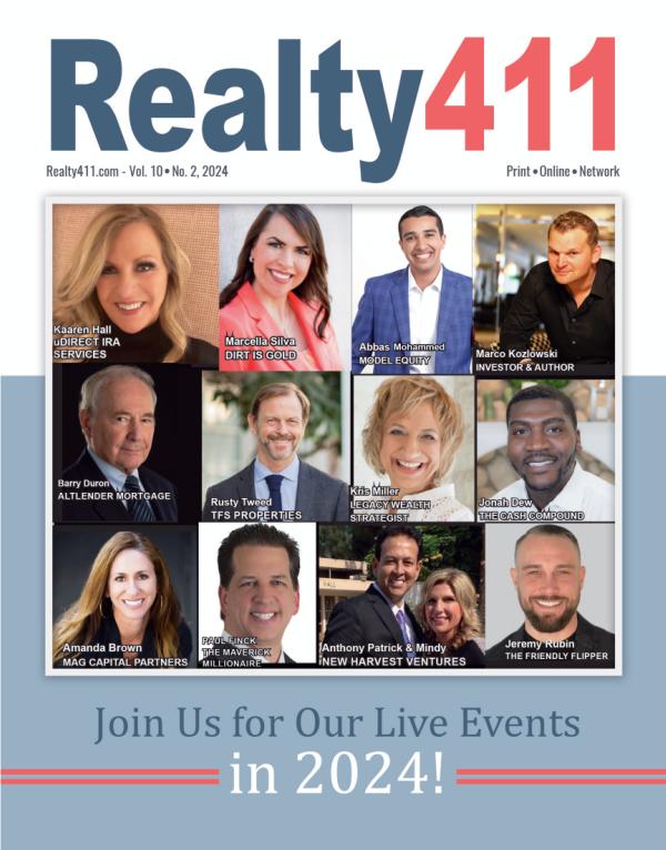 Realty411 Spring 2024 Realty411 Featuring Our Live Events