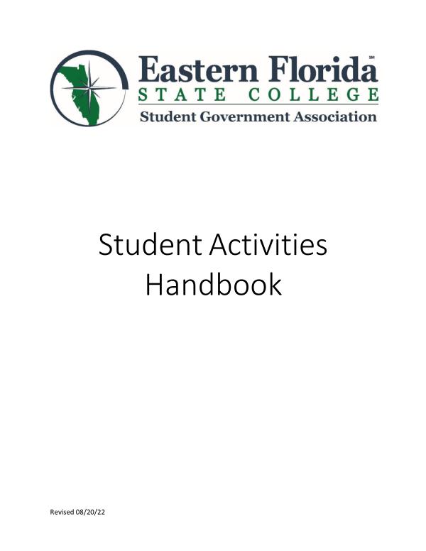 Student Activities Handbook