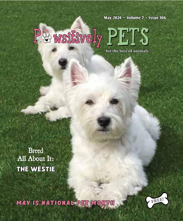 MAY 2024 Pawsitively Pets issue to publish online
