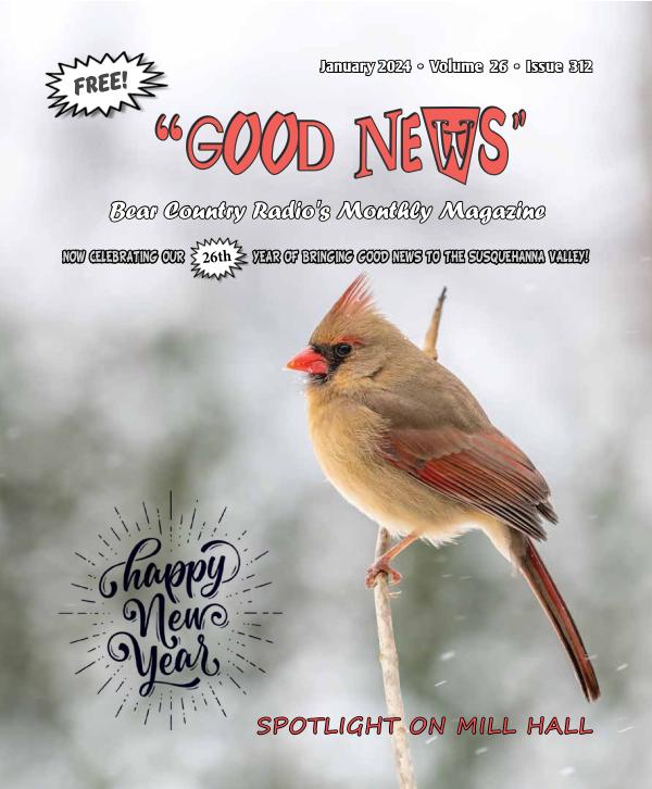 January 2024 GOOD NEWS - issue to publish online