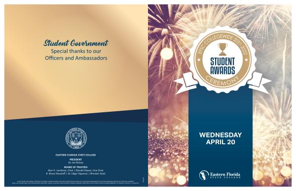 EFSC Student Awards Ceremony 2021-22